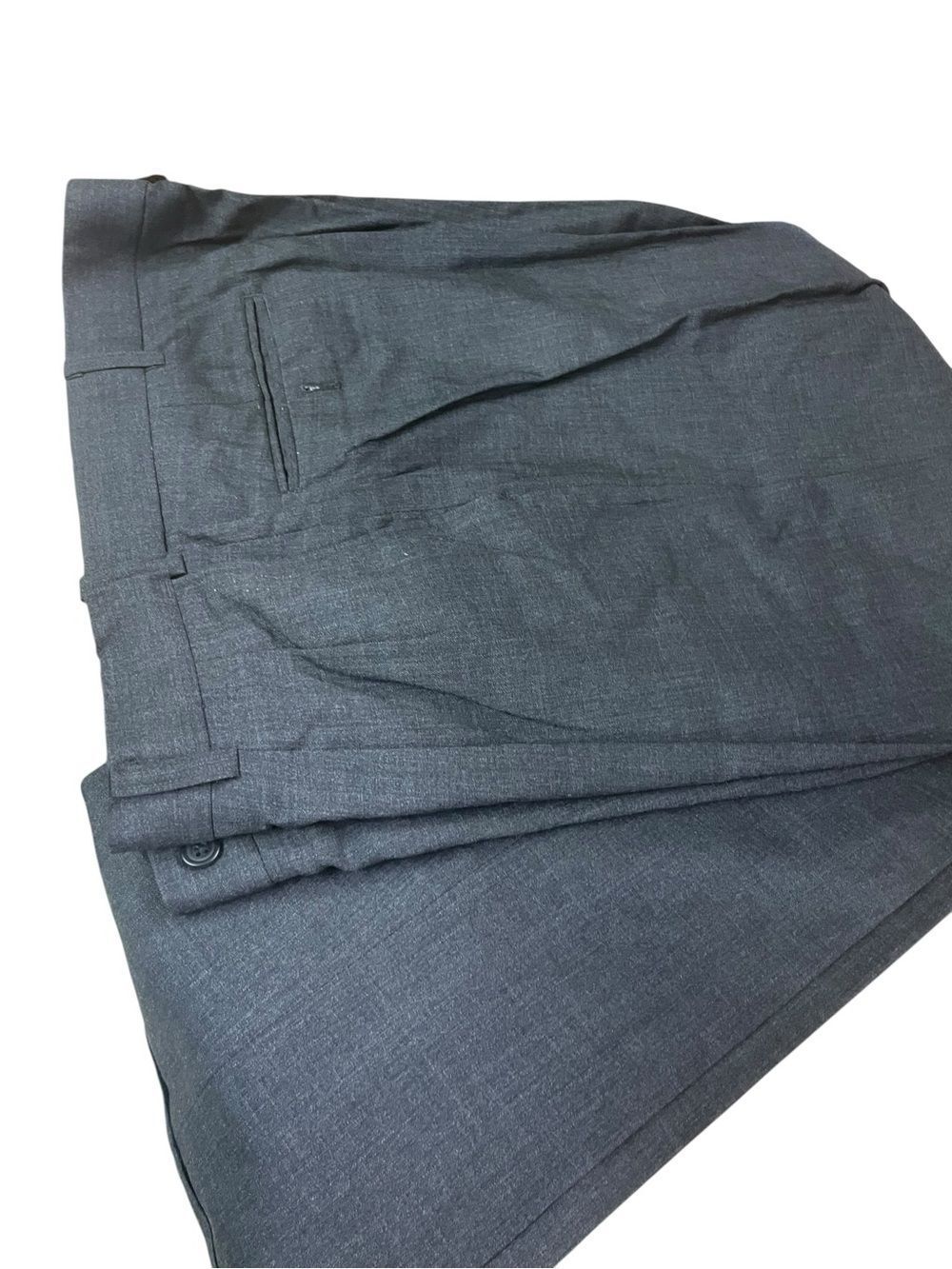 Tommy Hilfiger plain front sz 36 x 30  navy Dress Pants flat front - Picture 2 of 2